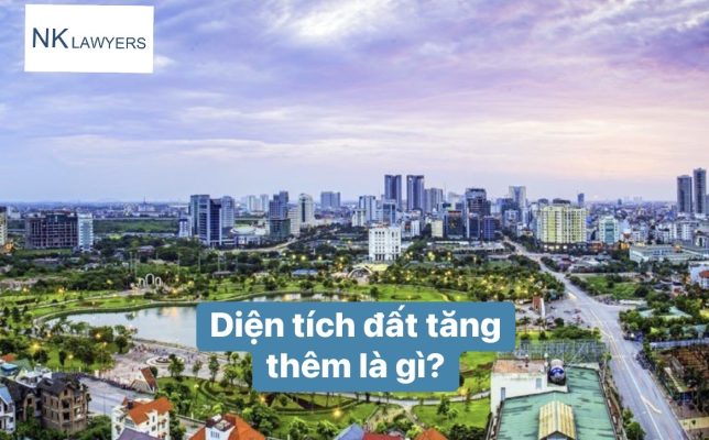 Diện tích đất tăng thêm