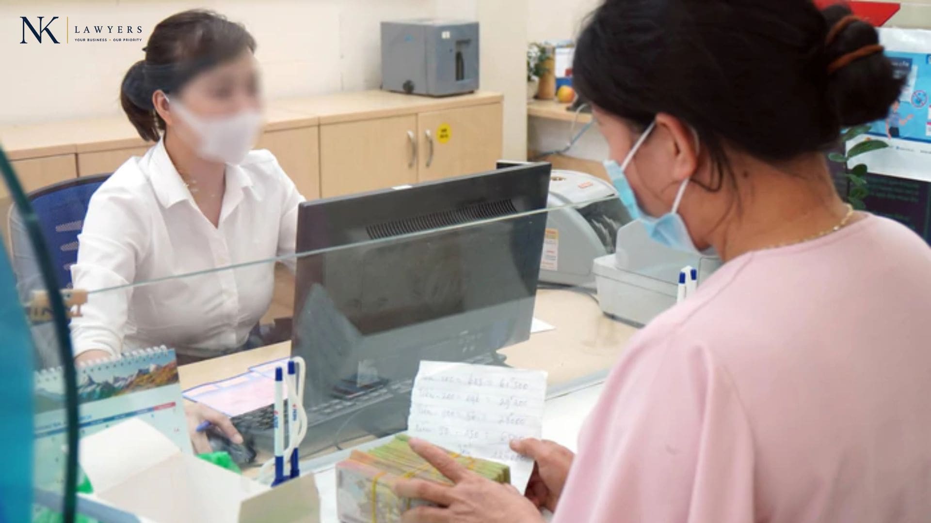 Phong tỏa tài khoản ngân hàng của bị đơn (Ảnh minh họa)